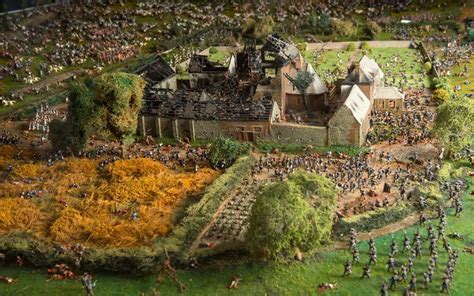 A Huge Diorama Of The Battle Of Waterloo Has Been Restored To Its