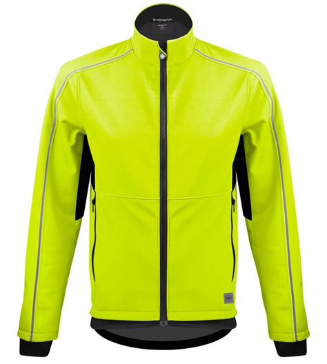 Mens Usa Softshell Cycling Jacket Quality Cold Weather Biking Coat
