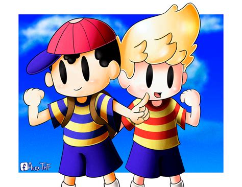 Ness And Lucas By Alexthf On Deviantart