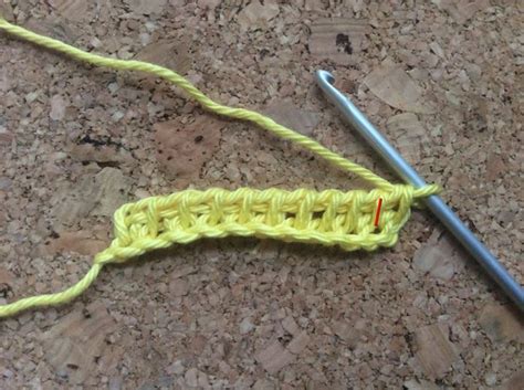 Tuto Crochet Tunisien Chainette De Base Et Variante Du Simple Point