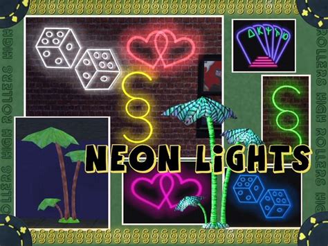 Ts2 The High Rollers Project Neon Lights High Roller Neon Signs