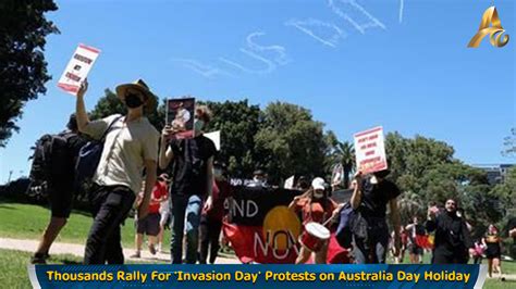 Thousands Rally For Invasion Day Protests On Australia Day Holiday