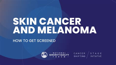 Melanoma And Skin Cancer How To Get Screened Cancer Stage Shifting
