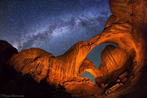 Triple Arch Beautiful Night Sky Photo Shared By A Boing Boing Reader