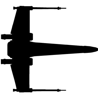 Vector de X Wing T 65 - Todo Vector
