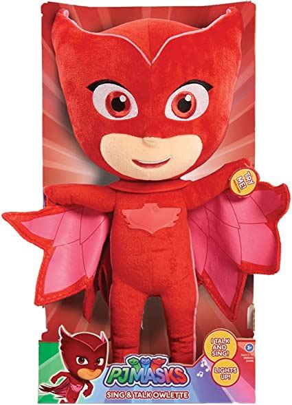 Pj Masks Feature Plush Owlette Uk Toys And Games