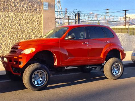 High Riding Chrysler Pt Cruiser Is All Kinds Of Wrong Carscoops