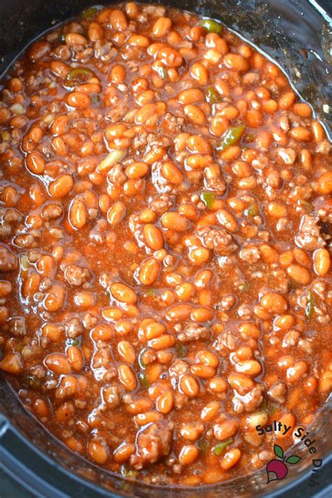 Bushs Baked Beans With Ground Beef Mommy S Kitchen Cowboy Barbecue