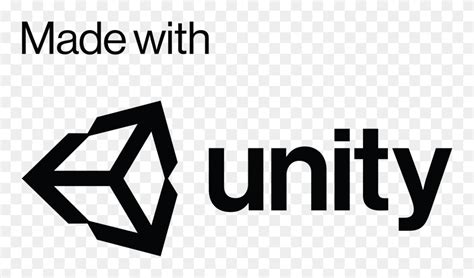 Download Unity Logo White Png Made In Unity Png Clipart 5200554