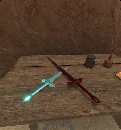 Night Sky Sword And Blue Rose Sword At Blade And Sorcery Nexus Mods