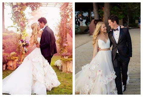The british fashion designer elizabeth emanuel, who created diana's wedding dress in 1981 with her then husband david emanuel told an irish television show that the. hayley-paige-on-her-wedding-day - Cicily Bridal