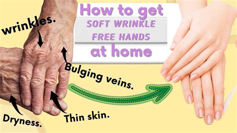 How To Stop Aging Hands Reduce Wrinkles Dry Thinning Skin Hand