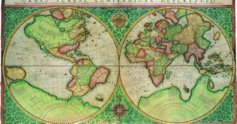 Montesdetoledo Mapa Mundi De Rumold Mercator1587