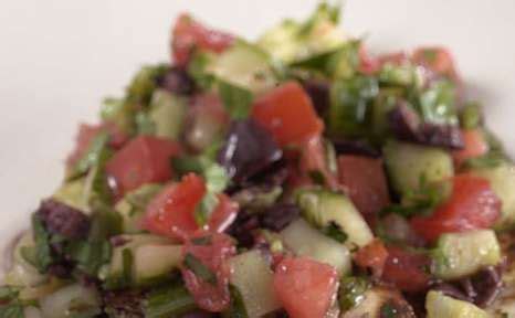Grab a free diabeticconnect.com coupons and save money. Mediterranean Chopped Salad | Diabetic Connect | Vegetarian recipes, Recipes, Diabetic recipes