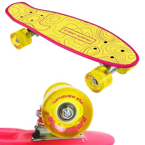 Streetsurfing ストリートサーフィン スケボー ミニ クルーザー Plastic Cruiser Beach Board 216