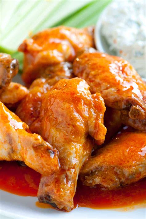 how to make crispy baked buffalo chicken hot wings associated