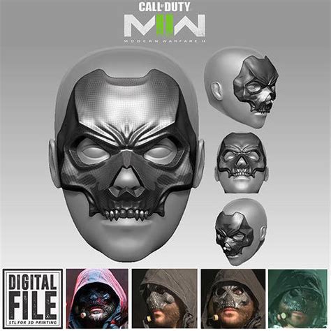 Captain Price Mask Call Of Duty Modern Warfare 2 Warzone 3d Model 3d
