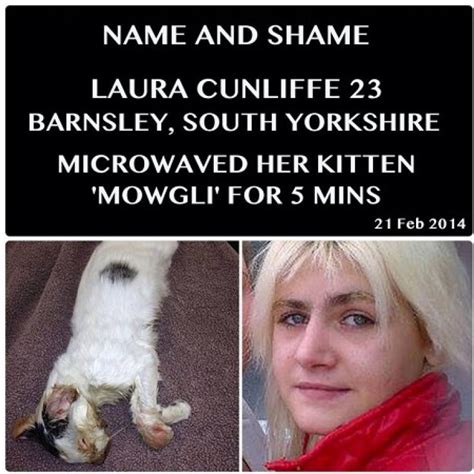 British Woman Laura Cunliffe Jailed For Microwaving Her Cat For Five