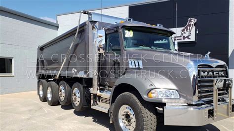 2020 Mack Granite Quad Axle Dump Truck Youtube
