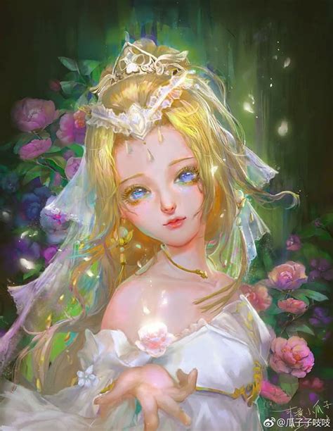 Pin By Dawn Washam🌹 On Anime Portrait Art 2 Fantasy Princess