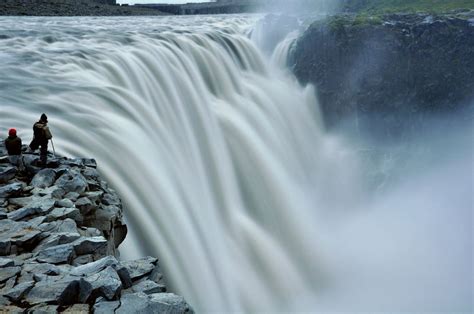 Travel Trip Journey Dettifoss Iceland Waterfall Beautiful