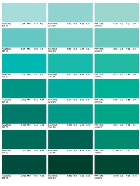 Turquoise Paint Chips Pantone Swatches Pinterest Pantone Color