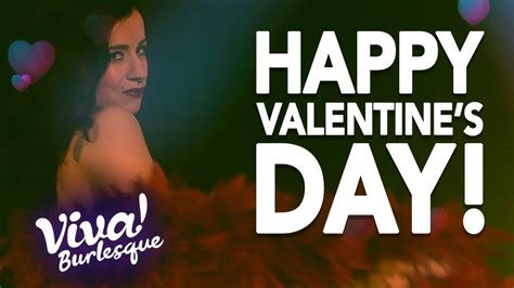 Happy Valentines Day Cerise Noire Performance Viva Burlesque Youtube