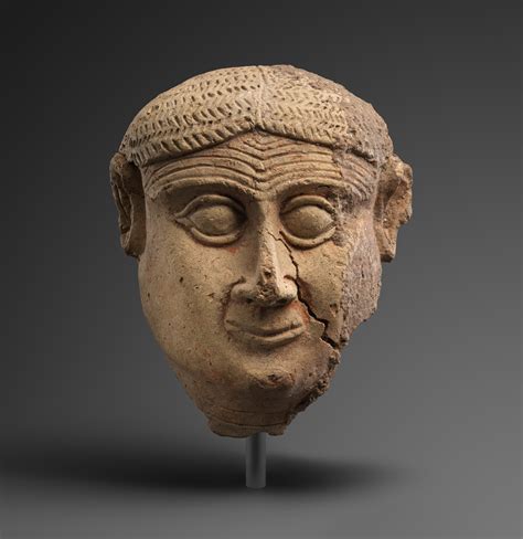 Head Of A Male Babylonian Old Babylonian The Metropolitan Museum