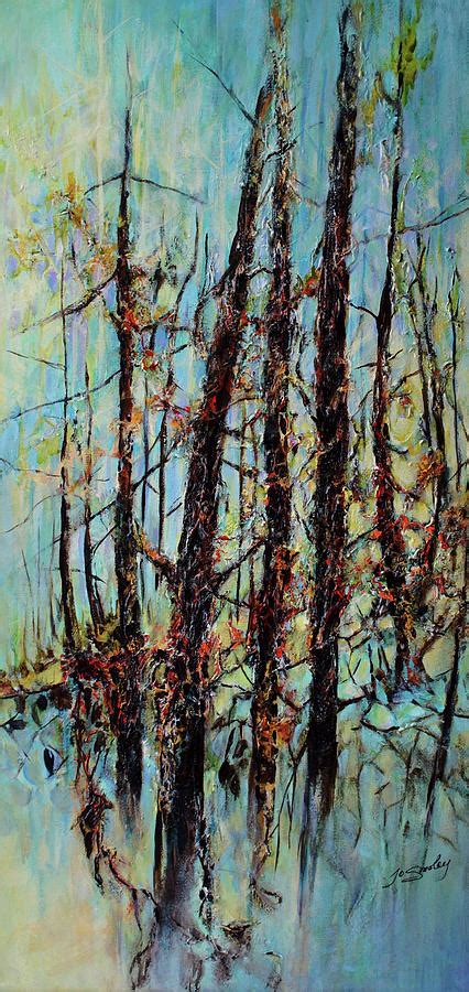 Listen To The Trees Painting By Jo Smoley Fine Art America