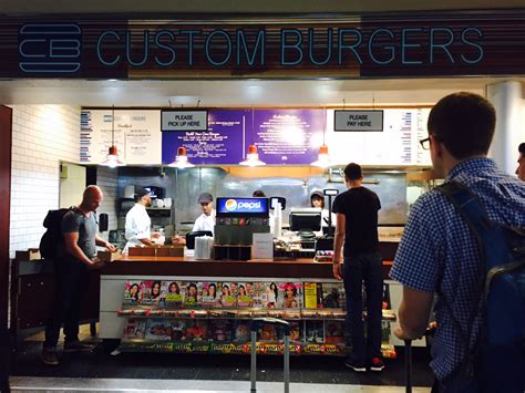 Custom Burger Newark Airport Food Lover Girl