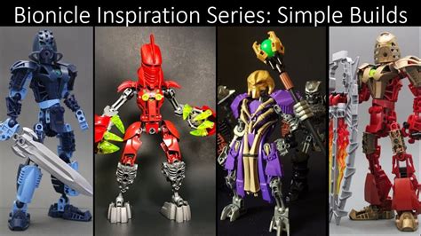 Bionicle Inspiration Series Ep 104 Simple Builds 2 Youtube
