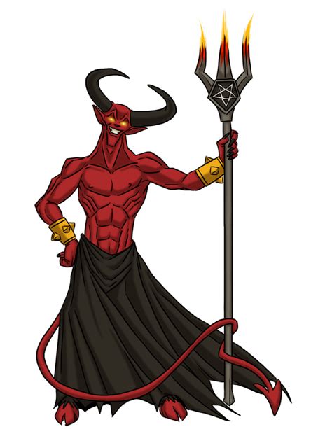 Demon Clipart Devil Pitchfork Demon Devil Pitchfork