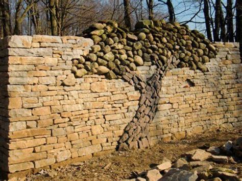 Creative Stacked Stone Wall Ideas Home Design Garden And Architecture
