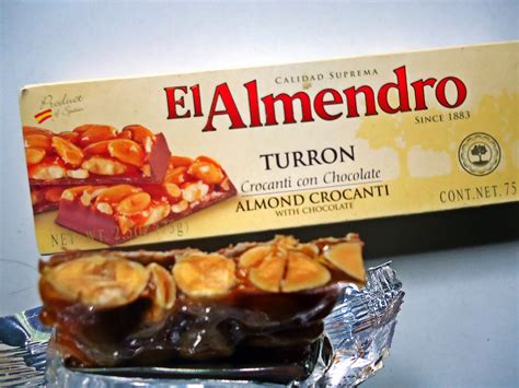 Chocosophy El Almendro Turron Almond Crocanti With Chocolate