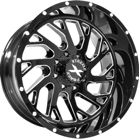 Xtreme Force Xf8 22x12 44mm 22rbio88 Custom Offsets Aftermarket