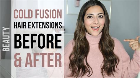 Cold Fusion Hair Extensions After Postpartum Hair Loss Before And After