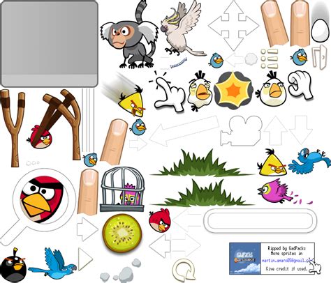 Pc Computer Angry Birds Rio Tutorials The Spriters Resource