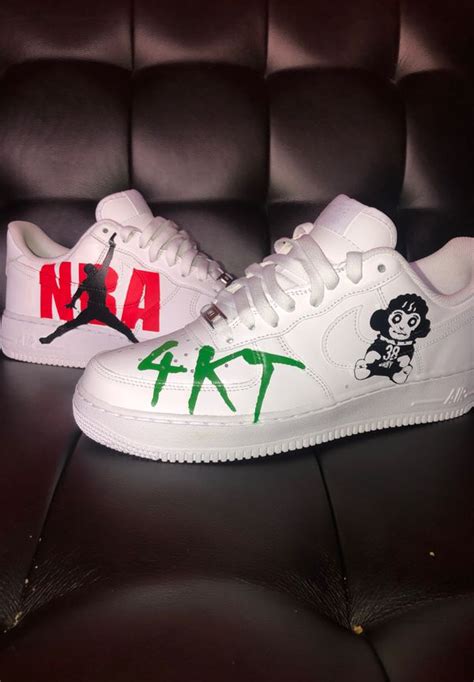 Custom Nba Youngboy Air Forces For Sale In Hayward Ca Offerup