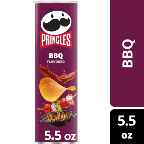 Pringles Bbq Potato Crisps Chips 55 Oz Kroger