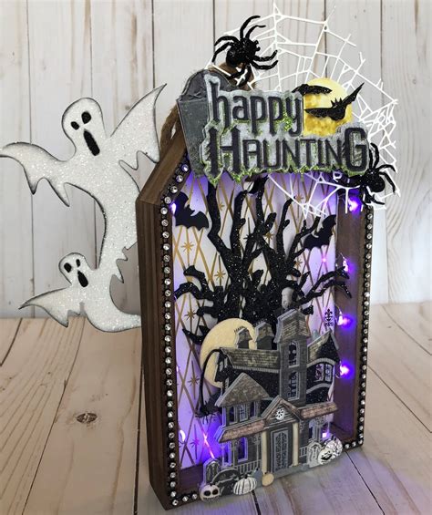 Chocolate Crafts And Bears Oh My Halloween Shadow Box Featuring