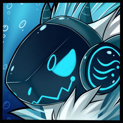 I never kill without a headshot. Small animated protogen icon by NAZAKI-CAIN -- Fur ...
