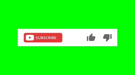 Youtube Subscribe Button Green Screen 7 Youtube