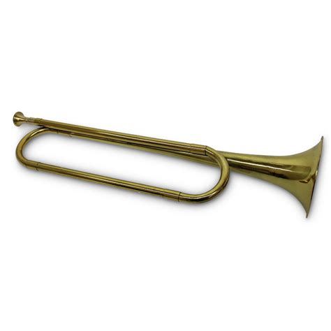 Long Brass Cavalry Bugle Defence Q Store