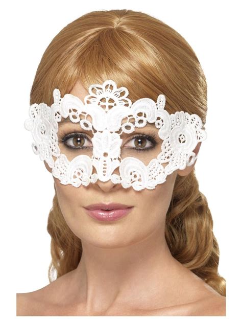 Besonders in norddeutschland verwendete bezeichnung) ist der anschnitt oder das endstück eines brotlaibes. Kanten Oogmasker Bloemen Wit - Feestbazaar.nl