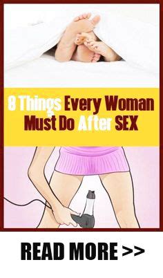 Things Women Should Do After Sex For Good Hygiene Quoqlee