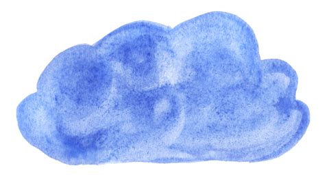 Download icons in all formats or edit them for your designs. 8 Blue Watercolor Clouds (PNG Transparent) | OnlyGFX.com