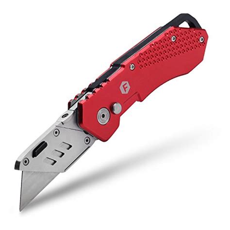 Fc Folding Pocket Utility Knife Heavy Duty Box Cutter With Holster