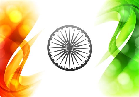 Illustration Of Beautiful Indian Flag Download Free Vector Art Stock