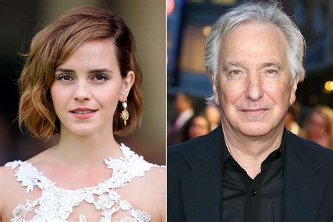 Alan Rickman Once Vented About Emma Watson S Diction In Harry Potter Films