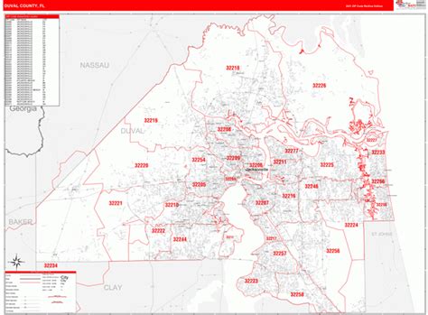 Printable Duval County Zip Code Map Ruby Printable Map Sexiz Pix Hot